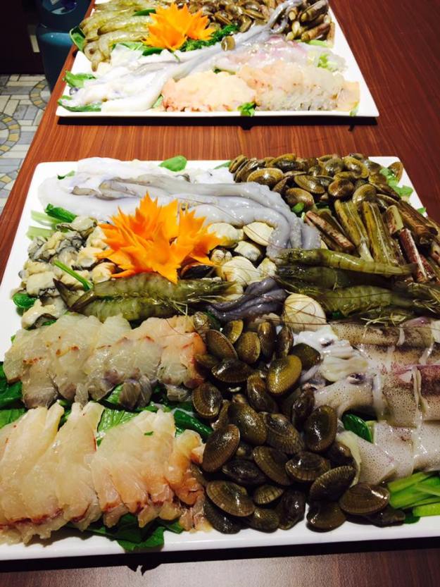 các món ăn hải sản tại Sen Á đông