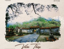 Vườn tháp Huệ Quang (danh thắng yên tử)