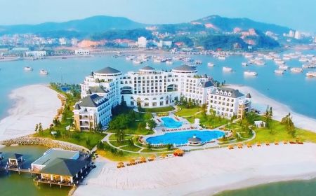 Combo Vinpearl Đảo Rều Hạ Long Phòng Deluxe Ocean View + Xe Tới Hạ Long + Bữa Sáng