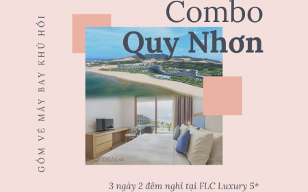 Combo Quy Nhơn 3N2Đ: Vé Máy Bay Khứ Hồi + Ks Flc Luxury Hotel Quy Nhơn 5 Sao