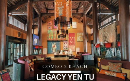 Combo Nghỉ Dưỡng Cao Cấp Legacy Yên Tử Dành Cho 2 Người 2 Ngày 1 Đêm