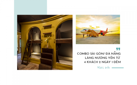 Combo Sài Gòn/ Đà Nẵng - Làng Hành Hương Yên Tử 2 Ngày 1 Đêm