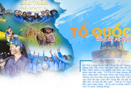 TỔ QUỐC TỪ NÉT VẼ ĐẦU TIÊN