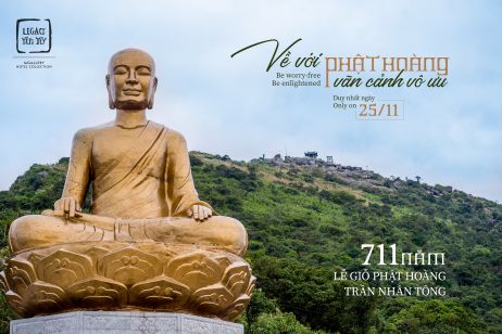 711 năm lễ giỗ Phật Hoàng Trần Nhân Tông