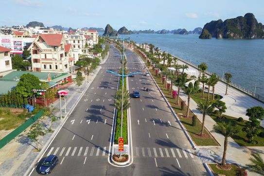 Con đường đẹp nhất thành phố biển Hạ long Quảng Ninh