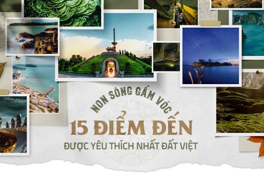 Lăng kính hướng dẫn viên du lịch : 15 điểm đến hấp dẫn nhất Việt Nam