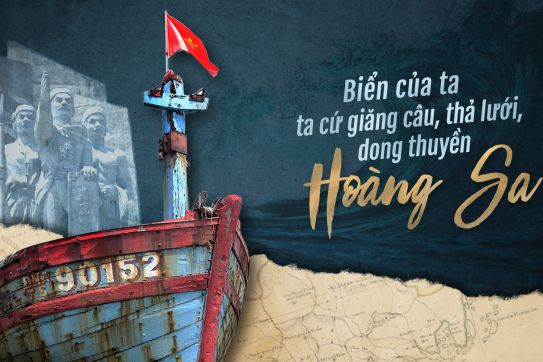 Hoàng Sa biển của ta, ta cứ giăng câu, thả lưới dong thuyền