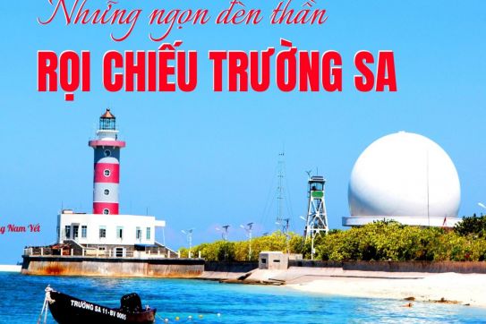 Những ngọn đèn thần rọi chiếu Trường Sa