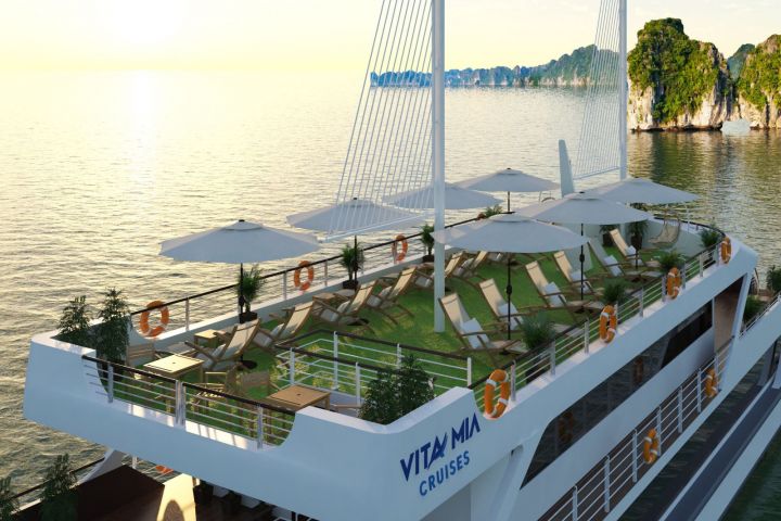 Thăm Vịnh Hạ Long Du Thuyền Vita Mia Cruise Vip