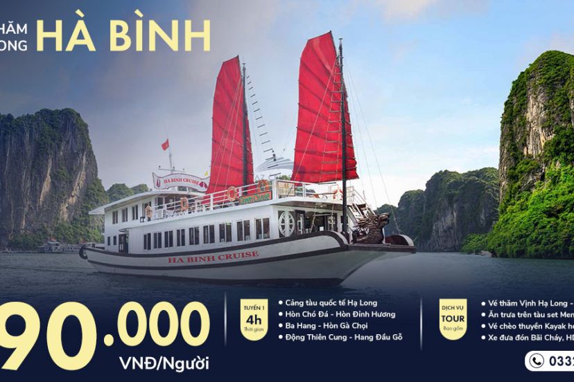 Thuê Tàu Tham Quan Vịnh Hạ Long Các Tuyến Và Chi Phí
