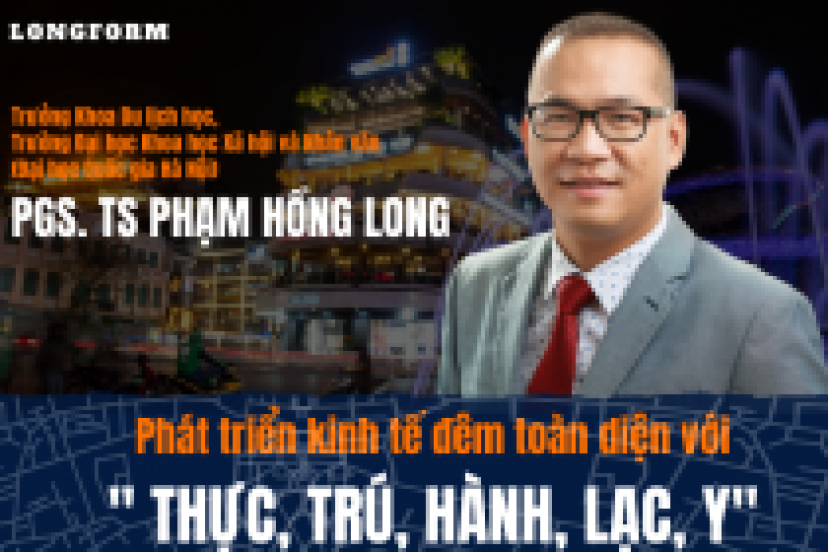 PGS.TS Phạm Hồng Long: Phát Triển Kinh Tế đêm Toàn Diện Với "thực, Trú, Hành, Lạc, Y"