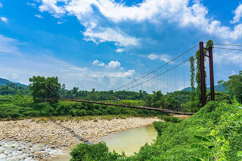 Cầu treo Nà Làng Bình Liêu Quảng Ninh