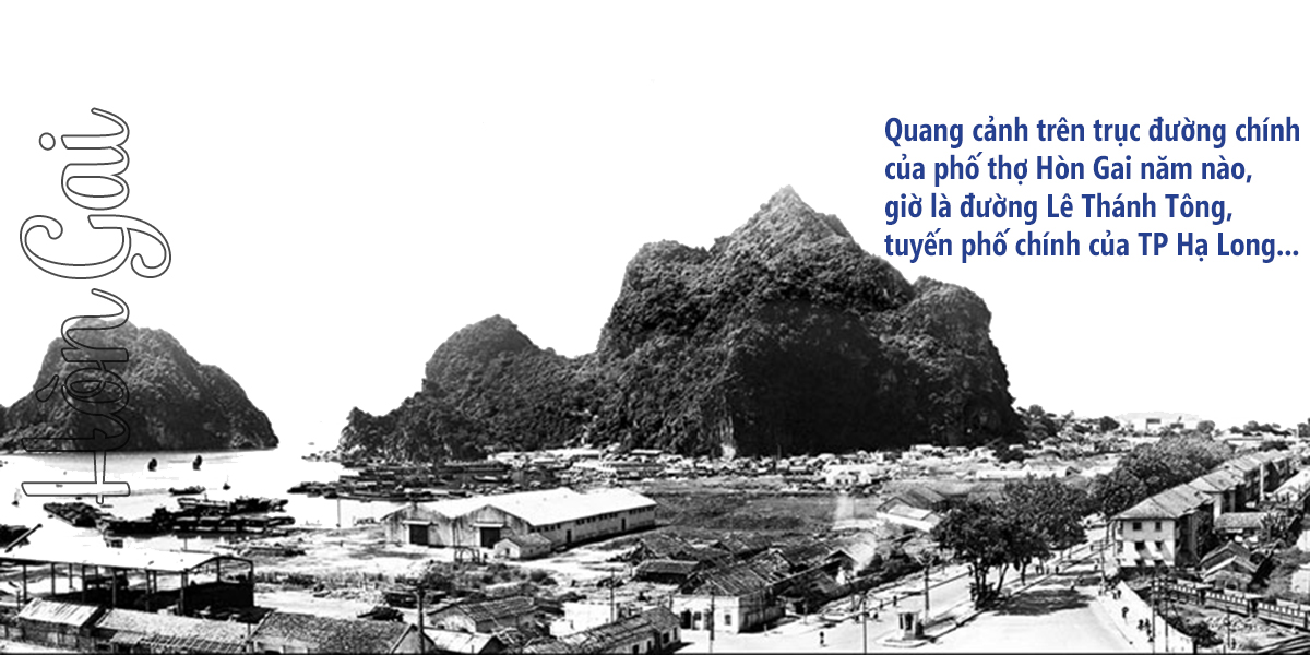 quang cảnh hòn gai xưa