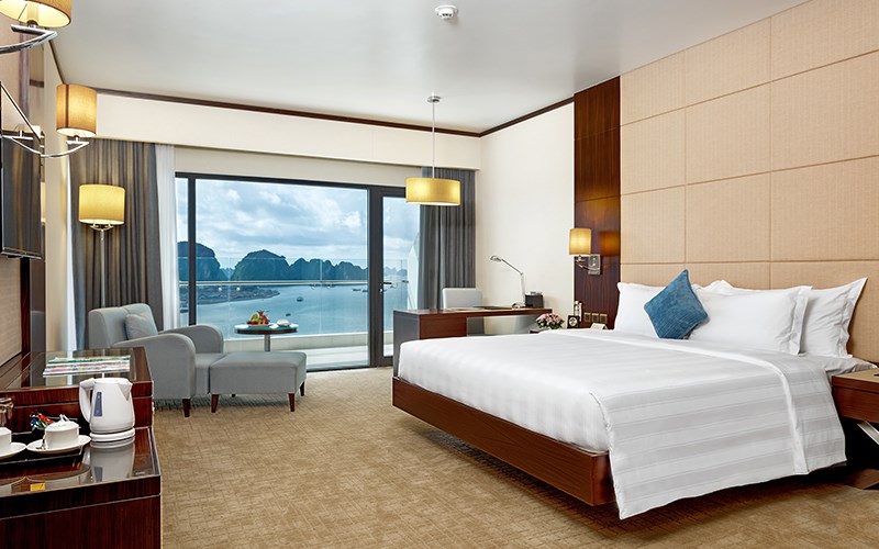 view từ khách sạn Wynham Halong Halong Bay