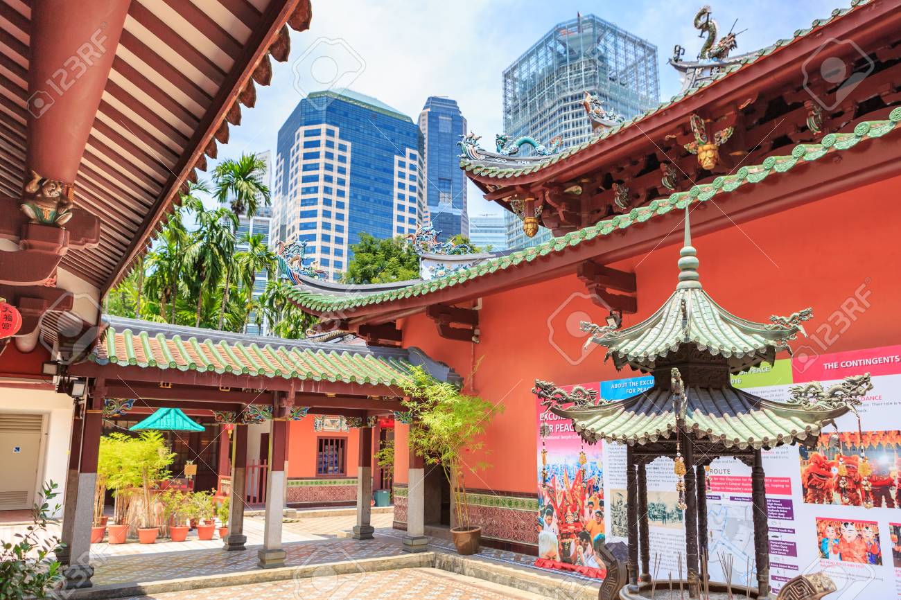 chùa Thian Hock Keng ở Singapore