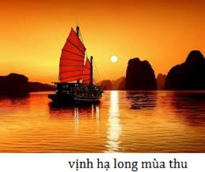 Vịnh Hạ Long mùa thu