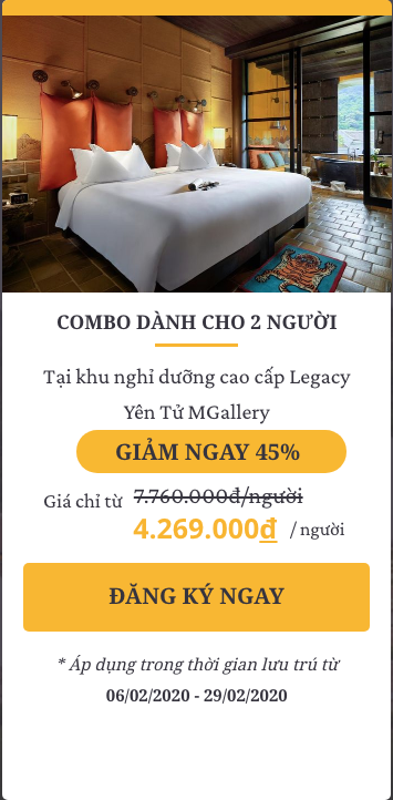 combo số 4 yên tử