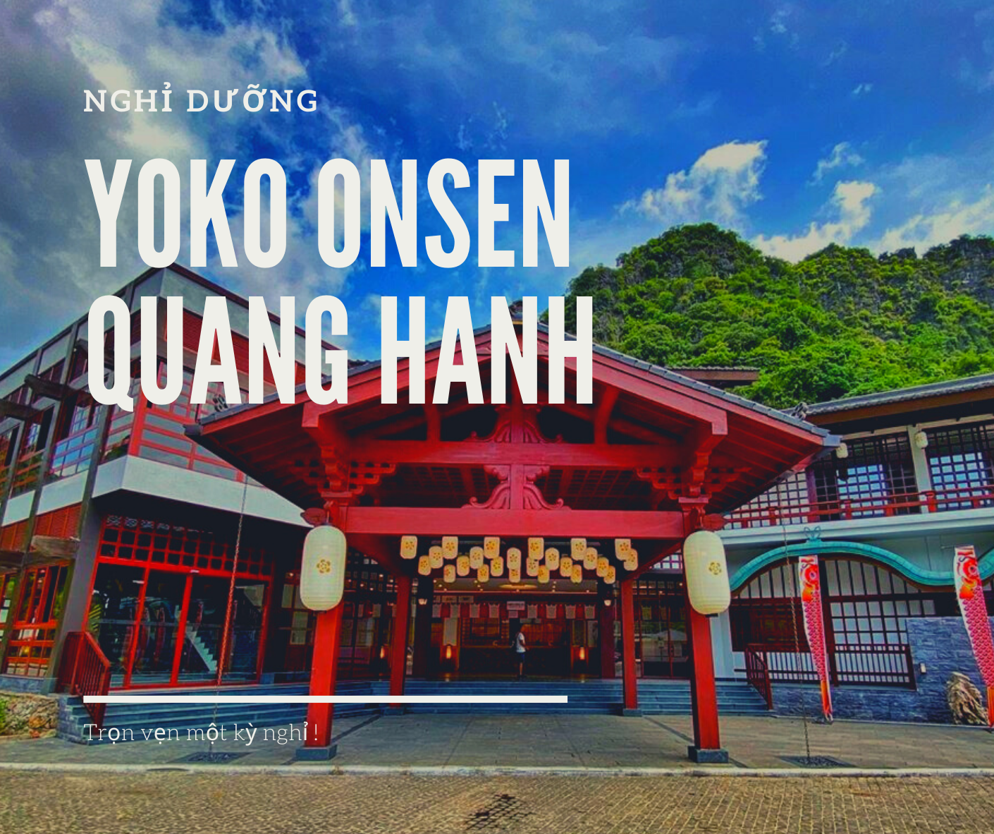 khu khoáng nóng OnSen Quang Hanh